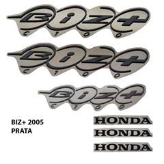 ADESIVO BIZ 100 + 2005 PRATA