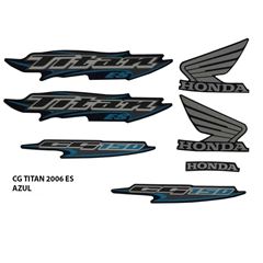 ADESIVO TITAN 150 ES 2006 AZUL