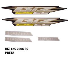 ADESIVO BIZ 125 ES 2006 PRETO
