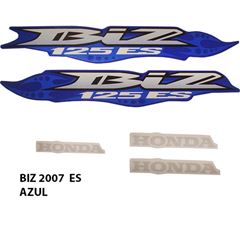ADESIVO BIZ 125 ES 2007 AZUL