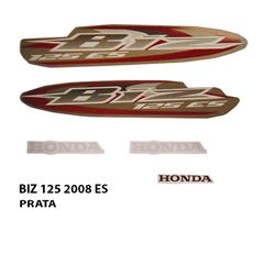 ADESIVO BIZ 125 ES 2008 PRATA