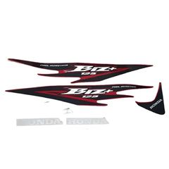 ADESIVO BIZ 125 + 2009 VERMELHO
