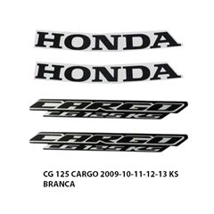 ADESIVO CARGO 125 KS 2009 A 2013 BRANCO