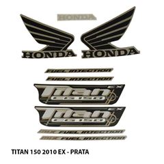 ADESIVO TITAN 150 EX 2010 PRATA