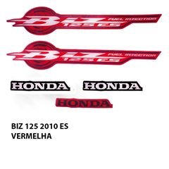 ADESIVO BIZ 125 ES 2010 VERMELHO