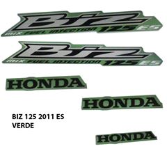 ADESIVO BIZ 125 ES 2011 VERDE