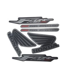 ADESIVO FAN 150 ESI 2011 CINZA