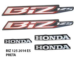 ADESIVO BIZ 125 ES 2014 PRETO