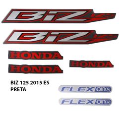 ADESIVO BIZ 125 ES 2015 PRETO