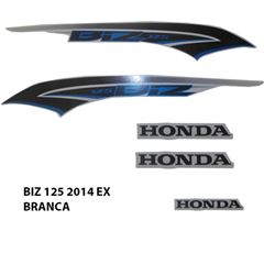 ADESIVO BIZ 125 EX 2014 BRANCO