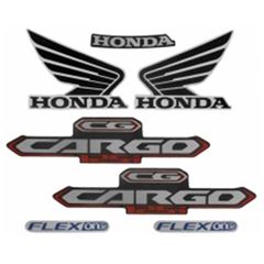 ADESIVO CARGO 125I 2016 2017 BRANCO