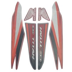 ADESIVO TITAN 160 EX 2017 VERMELHO