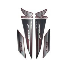 ADESIVO FAN 160 2017 VERMELHO