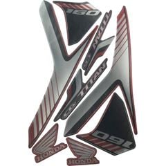 ADESIVO TITAN 160 2018 VERMELHO