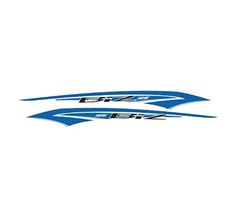ADESIVO BIZ 125 EX 2017 AZUL