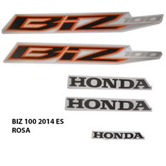 ADESIVO BIZ 100 KS/ES 2014 ROSA