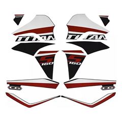 ADESIVO TITAN 160 S 2020 BRANCO