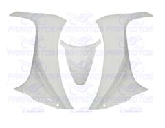 BICO FRONTAL BIZ 125 2025> BRANCO ROSS