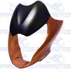 CARENAGEM FAROL TITAN 150 2010 LARANJA METALICO