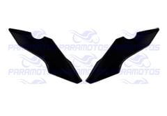 CARENAGEM LATERAL FAROL FAN 160 2025> PRETO INFINI