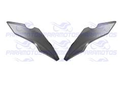 CARENAGEM LATERAL FAROL FAN 160 2025> PRATA IRON