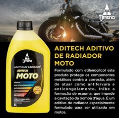 ADITIVO FLUIDO RADIADOR P/MOTO ADITECH TIRRENO 1L