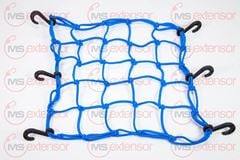 REDE ELASTICA P/CAPACETE 35X35 AZUL