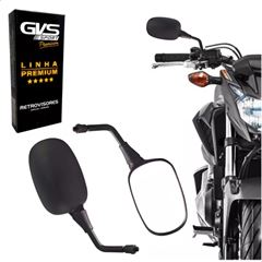 RETROVISOR (PAR) CB 600 HORNET 08>14 LENTE CONVEXA