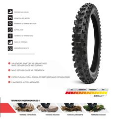 PNEU 90/100-21 ENDURO SOFT 7 DAYS DIANTEIRO