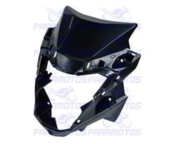 CARENAGEM FAROL BROS 160 2025> PRETO MASCARA