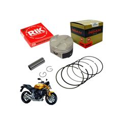 PISTAO C/ANEIS RIK PREMIUM CB 600 HORNET 2008> STD