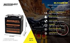 BATERIA MOTOBATT LITHIUM MLX30UHD-HP / HARLEY DAV