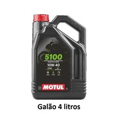 OLEO 10W40 MOTUL 5100+ API SL 4T GALAO 4 LITROS