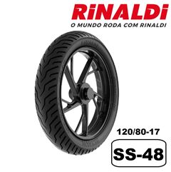 PNEU 120/80-17 SS48 67P TL S/CAMARA TRASEIRO