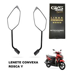 RETROVISOR FAZER 150/XTZ/YBR/NEO/FLUO ROSCA Y 