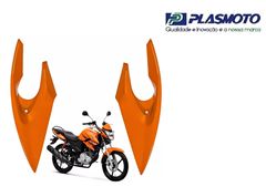 CARENAGEM LATERAL FAROL FAZER 150 14>15 LARANJA