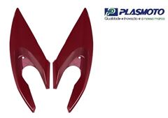 CARENAGEM LATERAL FAROL FAZER 150 19 E 22 VERMELHO