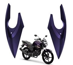 CARENAGEM LATERAL FAROL FAZER 150 24 ROXO