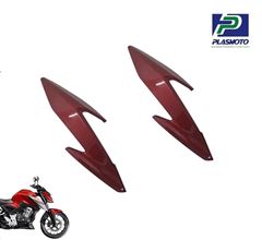 CARENAGEM LATERAL FAROL CB 300F TWISTER 25> VERMEL