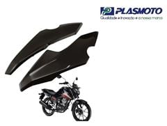 CARENAGEM LATERAL FAROL TITAN/FAN 160 25>26 PRETO