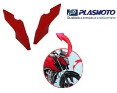 CARENAGEM LATERAL FAROL FAN 160 25> VERMELHO MARRA
