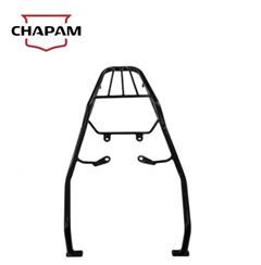 BAGAGEIRO TUBULAR FAN 160 2016>2024 PRETO LONGO 