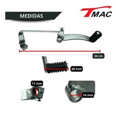 PEDAL CAMBIO FAZER 150 /FZ15 FLEX 23> ARTICULADO
