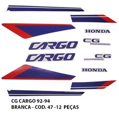 ADESIVO CARGO 125 92/94 - BRANCO