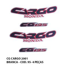ADESIVO CARGO 125 01/02 - BRANCO