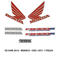 ADESIVO CB 300R 2012 - BRANCO