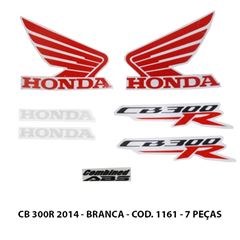 ADESIVO CB 300R 2014 - BRANCO