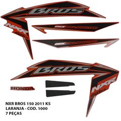 ADESIVO BROS 150 2011 KS - LARANJA