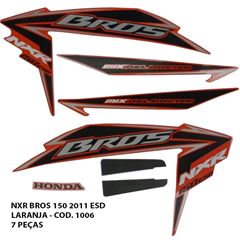 ADESIVO BROS 150 2011 ESD - LARANJA