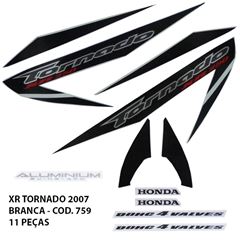 ADESIVO TORNADO 250 2007 - BRANCO